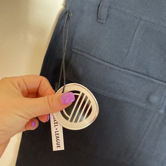 NWT- PARALLEL & LEAGUE- KNOX WALK SHORT - NAVY- SIZE 32 - Picture 10 of 13